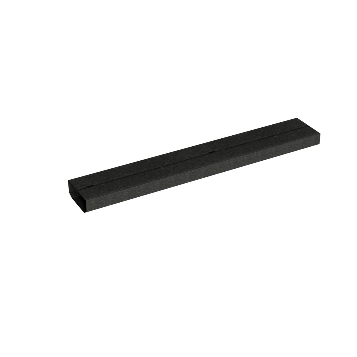 Warm edge spacer in black